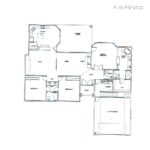 Plan: 2100 square foot custom home, 3 bedroom, 2 bath, 2 car garage