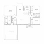 Plan: 2270 square foot custom home, 3 bedroom, 2 bath, 2 car garage