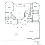 Plan: 2588 square foot custom home, 4 bedroom, 2 bath, 3 car garage