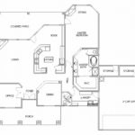 Plan: 2730 square foot custom home, 3 bedroom, 2.5 bath, 3 car garage