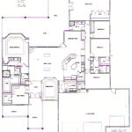 Plan: 3686 square foot custom home, 5 bedroom, 3 bath, 3 car garage